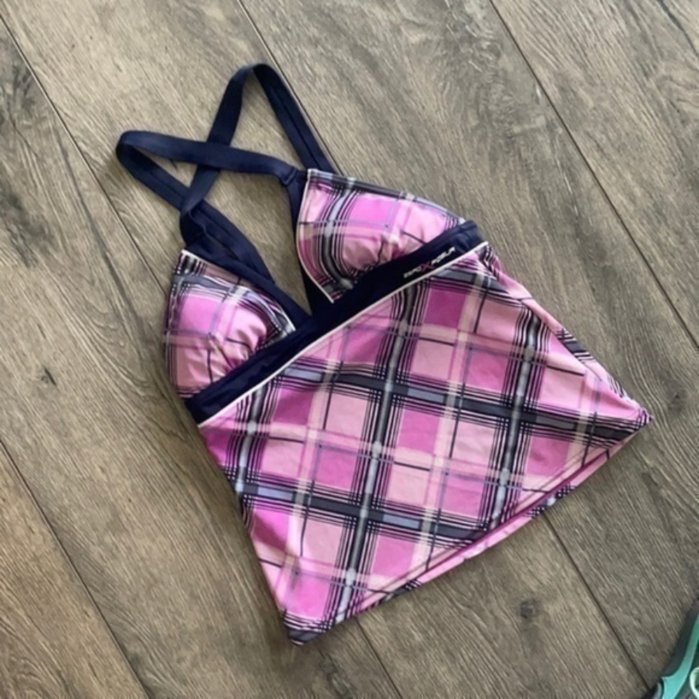 Zeroxposure swim tankini top size 6